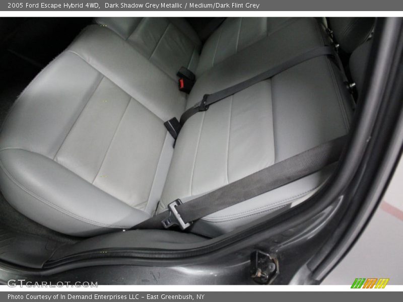 Dark Shadow Grey Metallic / Medium/Dark Flint Grey 2005 Ford Escape Hybrid 4WD