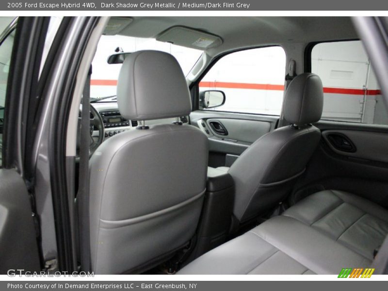 Dark Shadow Grey Metallic / Medium/Dark Flint Grey 2005 Ford Escape Hybrid 4WD