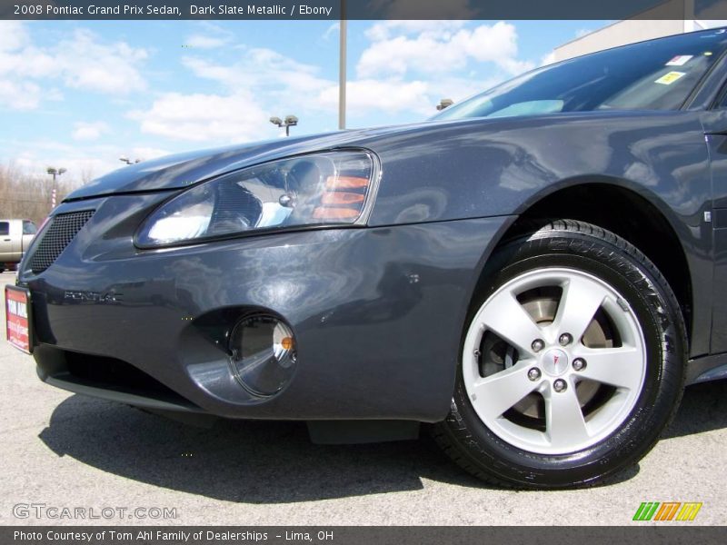 Dark Slate Metallic / Ebony 2008 Pontiac Grand Prix Sedan