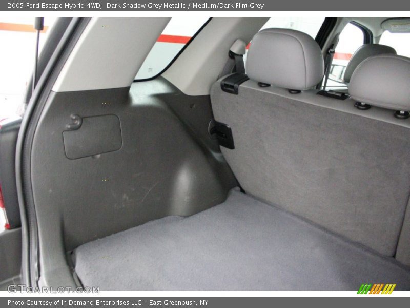 Dark Shadow Grey Metallic / Medium/Dark Flint Grey 2005 Ford Escape Hybrid 4WD
