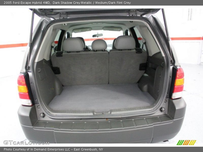Dark Shadow Grey Metallic / Medium/Dark Flint Grey 2005 Ford Escape Hybrid 4WD