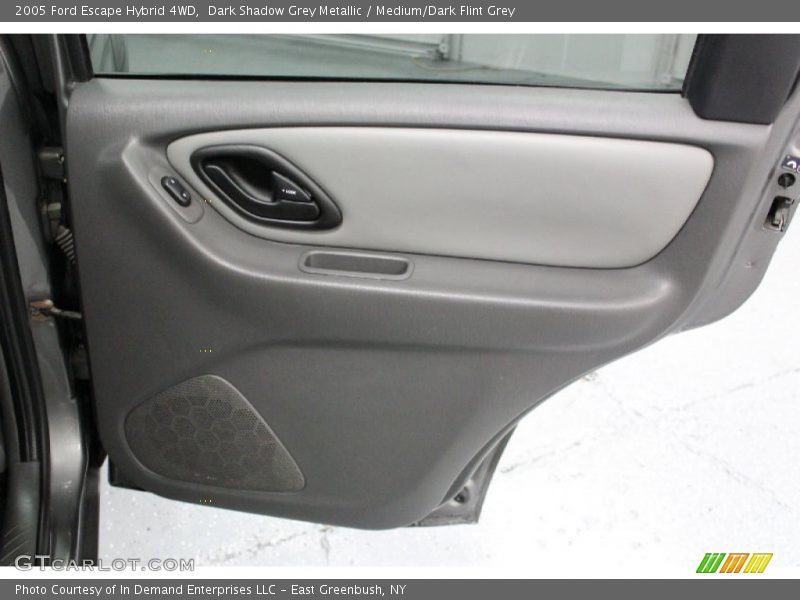 Dark Shadow Grey Metallic / Medium/Dark Flint Grey 2005 Ford Escape Hybrid 4WD