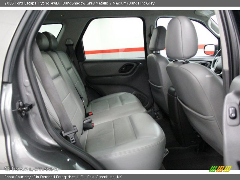 Dark Shadow Grey Metallic / Medium/Dark Flint Grey 2005 Ford Escape Hybrid 4WD