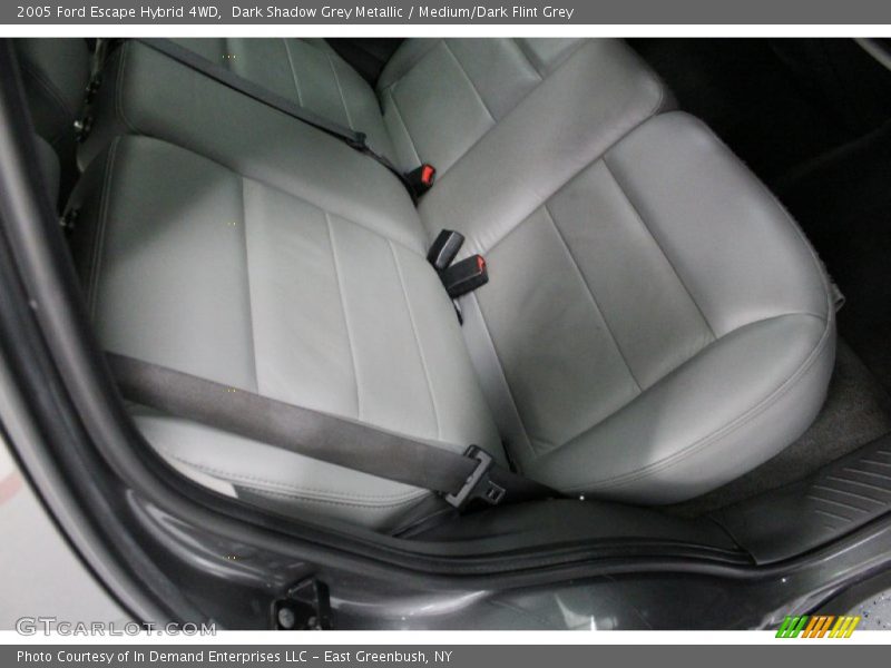 Dark Shadow Grey Metallic / Medium/Dark Flint Grey 2005 Ford Escape Hybrid 4WD