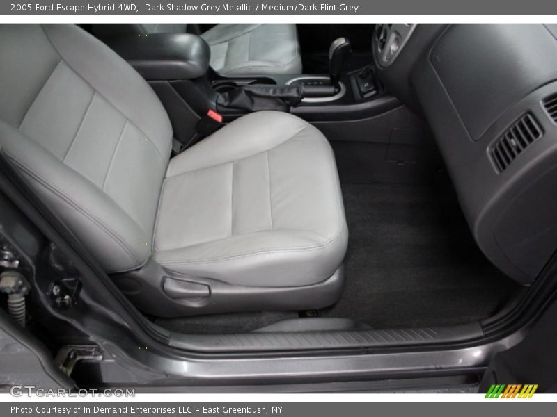 Dark Shadow Grey Metallic / Medium/Dark Flint Grey 2005 Ford Escape Hybrid 4WD
