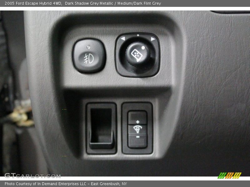 Dark Shadow Grey Metallic / Medium/Dark Flint Grey 2005 Ford Escape Hybrid 4WD
