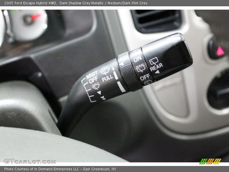 Dark Shadow Grey Metallic / Medium/Dark Flint Grey 2005 Ford Escape Hybrid 4WD