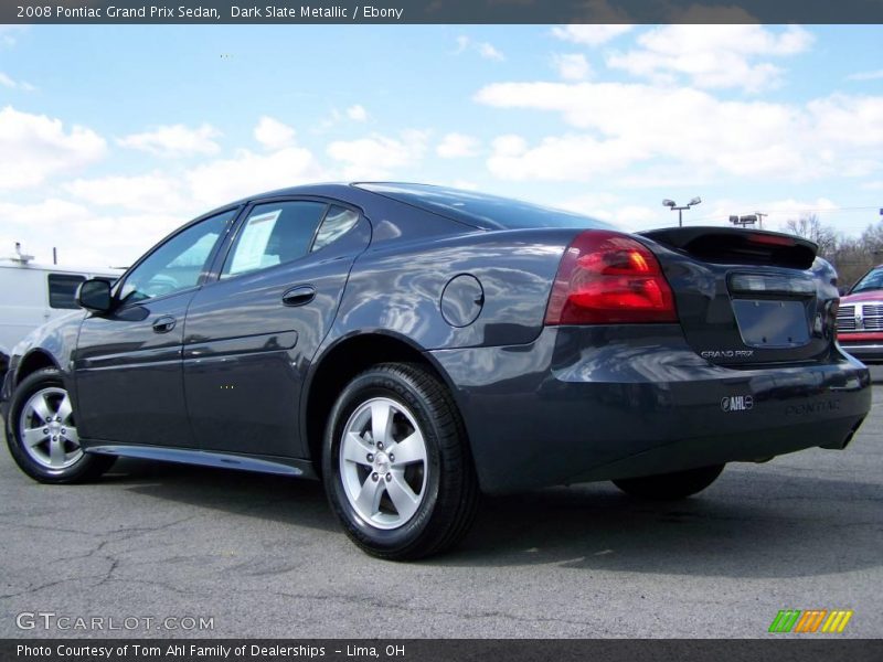 Dark Slate Metallic / Ebony 2008 Pontiac Grand Prix Sedan
