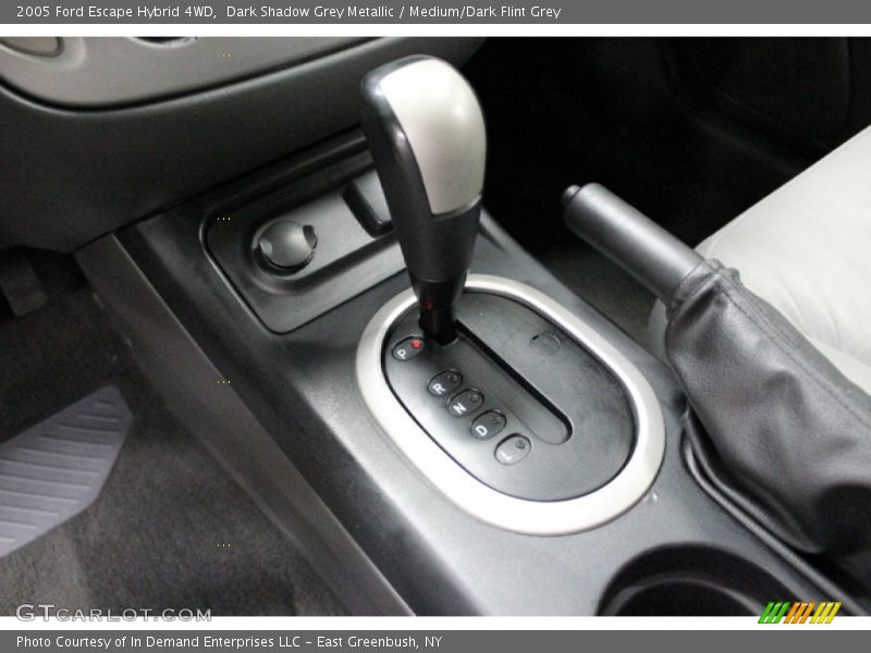 Dark Shadow Grey Metallic / Medium/Dark Flint Grey 2005 Ford Escape Hybrid 4WD