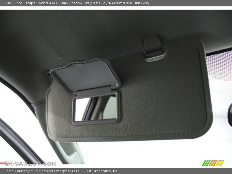 Dark Shadow Grey Metallic / Medium/Dark Flint Grey 2005 Ford Escape Hybrid 4WD