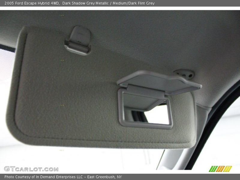 Dark Shadow Grey Metallic / Medium/Dark Flint Grey 2005 Ford Escape Hybrid 4WD