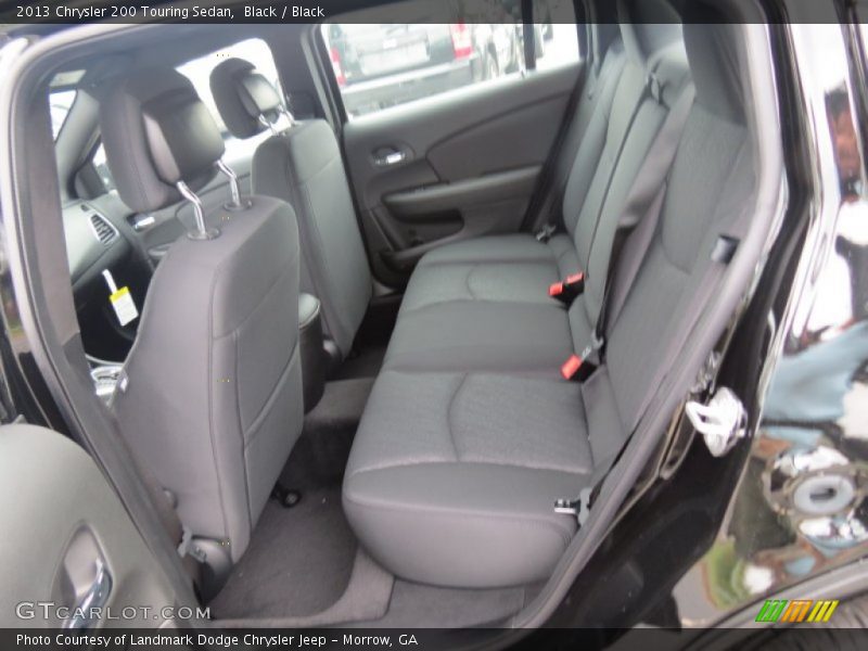 Black / Black 2013 Chrysler 200 Touring Sedan