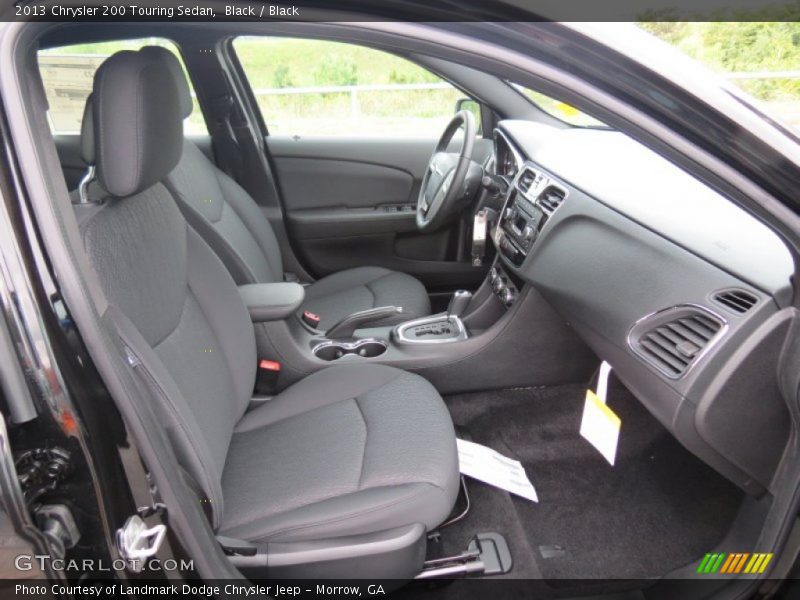 Black / Black 2013 Chrysler 200 Touring Sedan