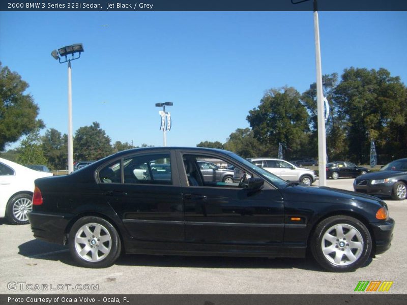 Jet Black / Grey 2000 BMW 3 Series 323i Sedan