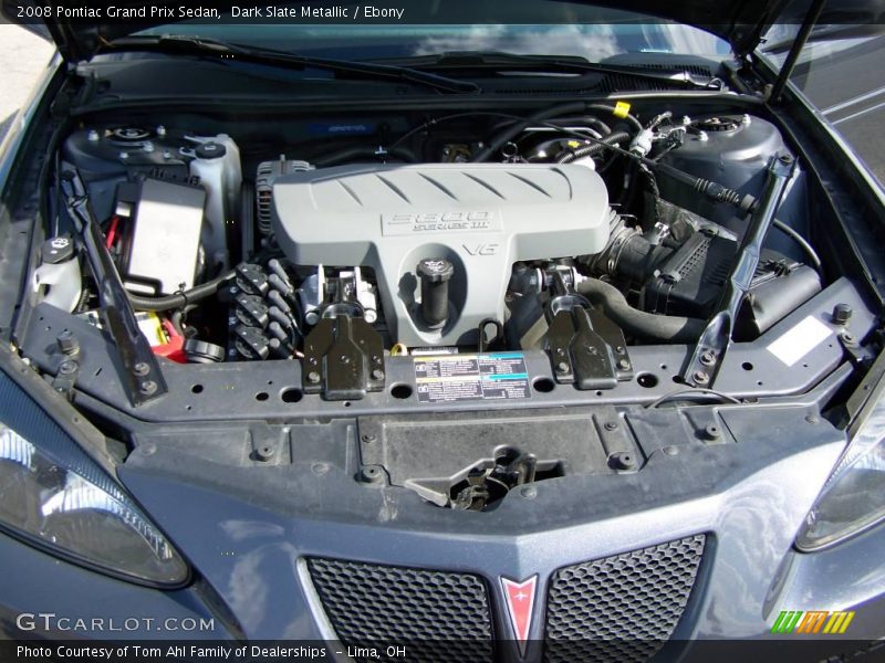 Dark Slate Metallic / Ebony 2008 Pontiac Grand Prix Sedan