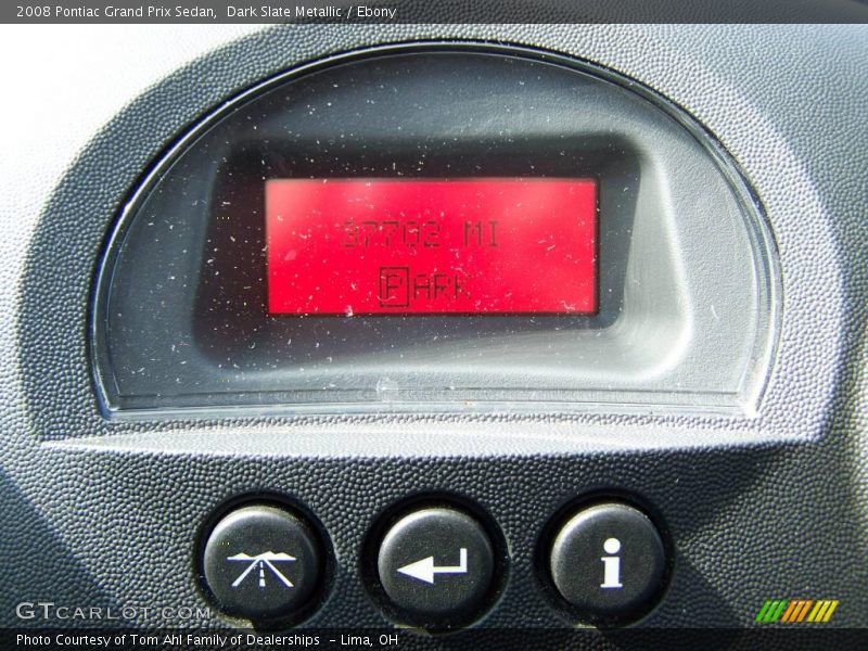 Dark Slate Metallic / Ebony 2008 Pontiac Grand Prix Sedan