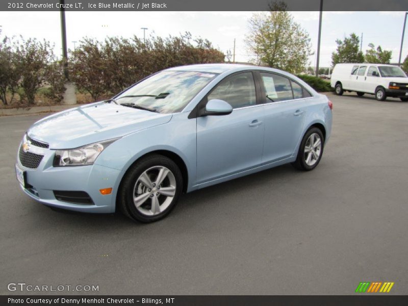 Ice Blue Metallic / Jet Black 2012 Chevrolet Cruze LT