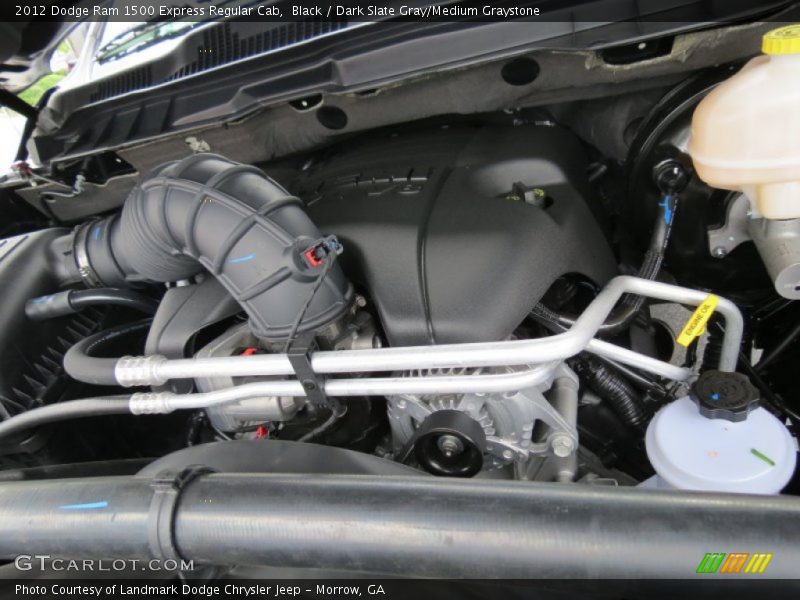 Black / Dark Slate Gray/Medium Graystone 2012 Dodge Ram 1500 Express Regular Cab