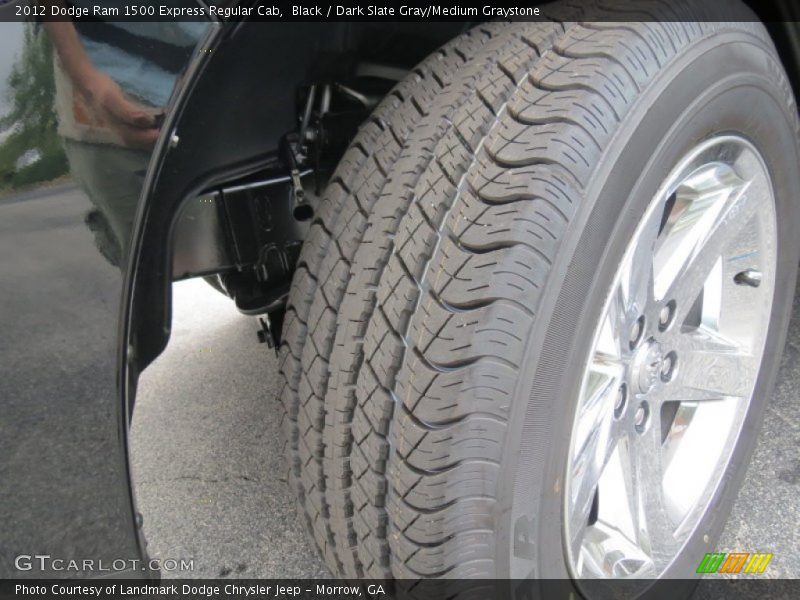 Black / Dark Slate Gray/Medium Graystone 2012 Dodge Ram 1500 Express Regular Cab