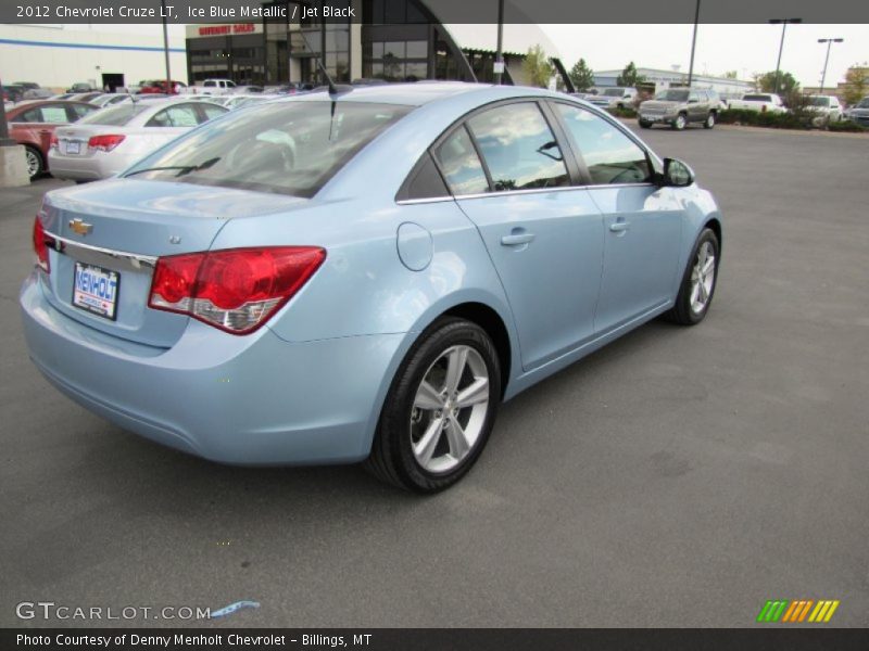 Ice Blue Metallic / Jet Black 2012 Chevrolet Cruze LT