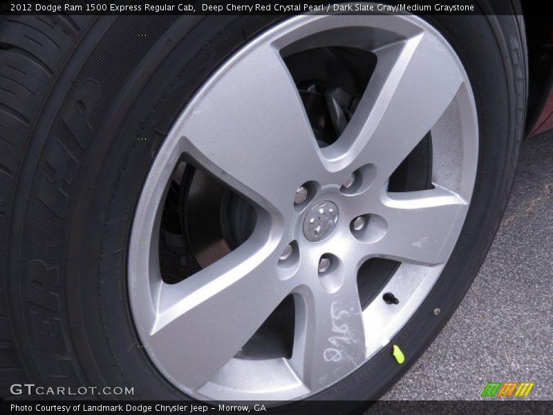 Deep Cherry Red Crystal Pearl / Dark Slate Gray/Medium Graystone 2012 Dodge Ram 1500 Express Regular Cab