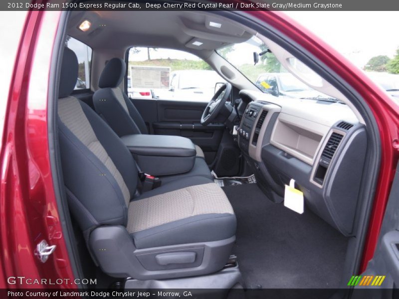 Deep Cherry Red Crystal Pearl / Dark Slate Gray/Medium Graystone 2012 Dodge Ram 1500 Express Regular Cab