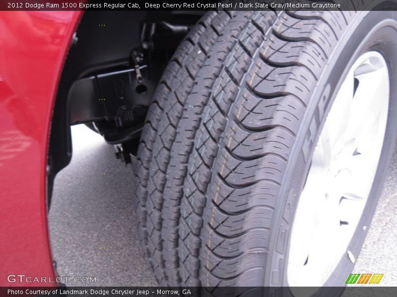 Deep Cherry Red Crystal Pearl / Dark Slate Gray/Medium Graystone 2012 Dodge Ram 1500 Express Regular Cab
