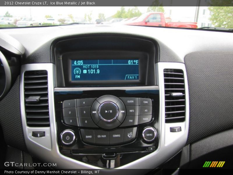 Ice Blue Metallic / Jet Black 2012 Chevrolet Cruze LT