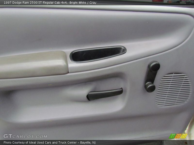Bright White / Gray 1997 Dodge Ram 2500 ST Regular Cab 4x4