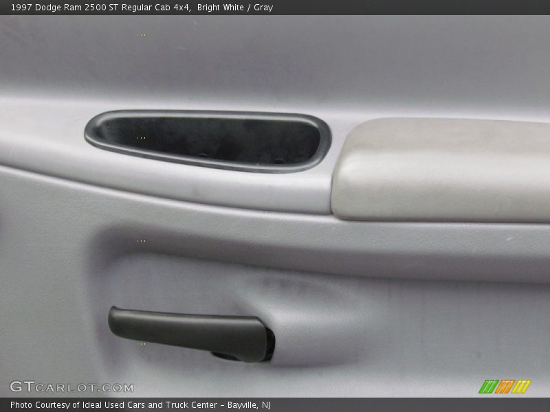 Bright White / Gray 1997 Dodge Ram 2500 ST Regular Cab 4x4