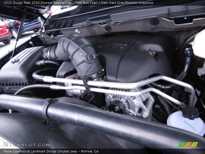 True Blue Pearl / Dark Slate Gray/Medium Graystone 2012 Dodge Ram 1500 Express Regular Cab