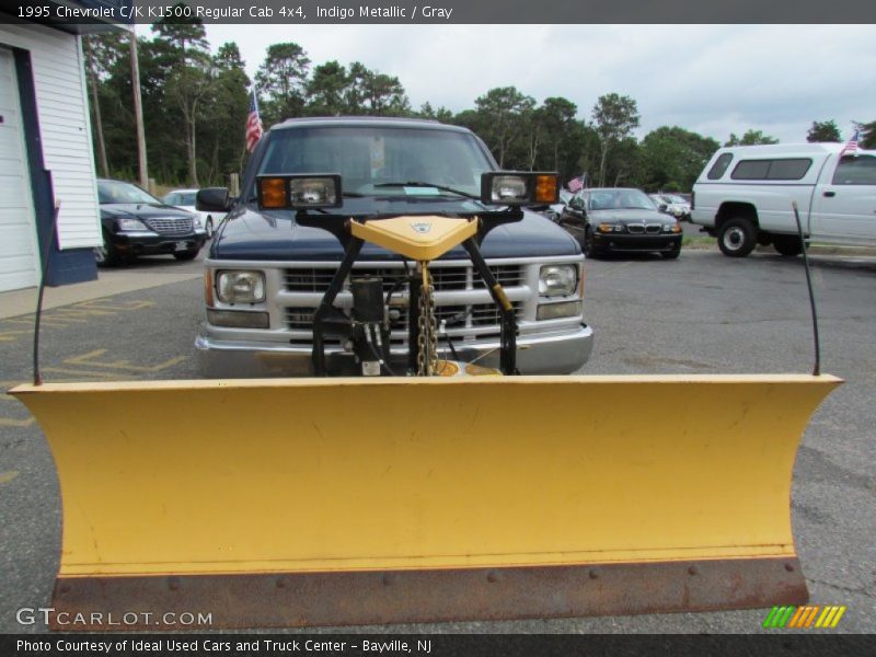 Indigo Metallic / Gray 1995 Chevrolet C/K K1500 Regular Cab 4x4