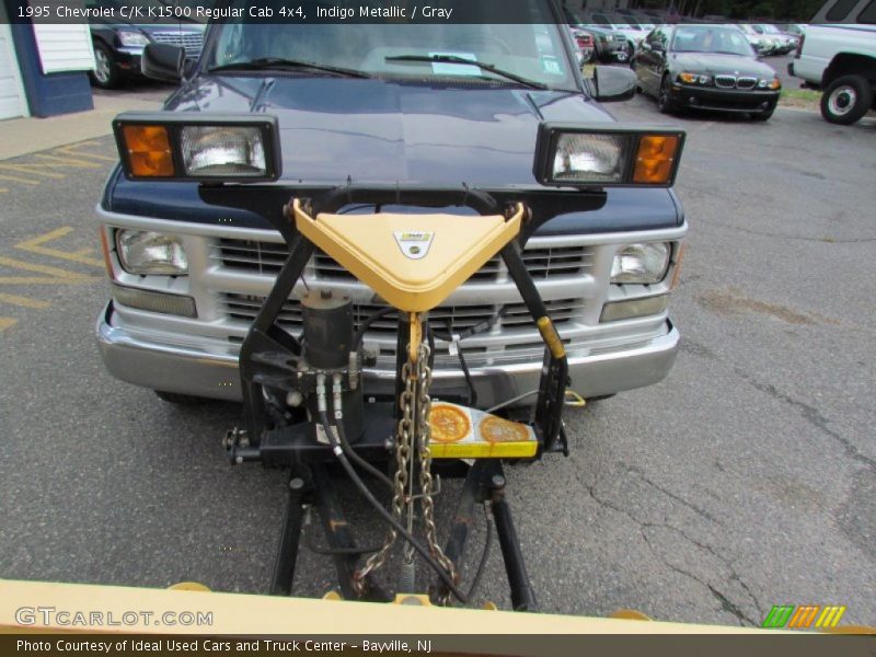 Indigo Metallic / Gray 1995 Chevrolet C/K K1500 Regular Cab 4x4