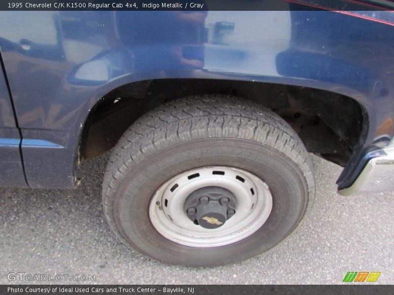 Indigo Metallic / Gray 1995 Chevrolet C/K K1500 Regular Cab 4x4