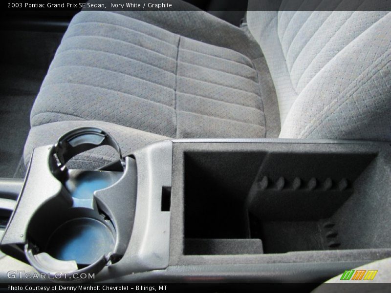 Ivory White / Graphite 2003 Pontiac Grand Prix SE Sedan