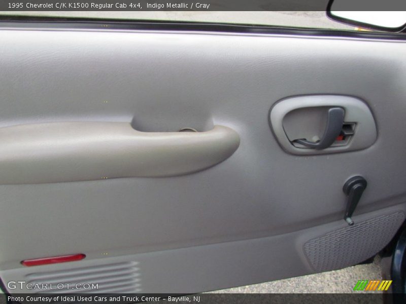 Indigo Metallic / Gray 1995 Chevrolet C/K K1500 Regular Cab 4x4