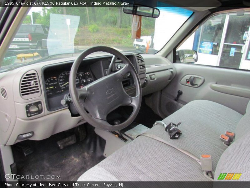 Gray Interior - 1995 C/K K1500 Regular Cab 4x4 
