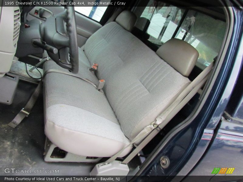 Indigo Metallic / Gray 1995 Chevrolet C/K K1500 Regular Cab 4x4