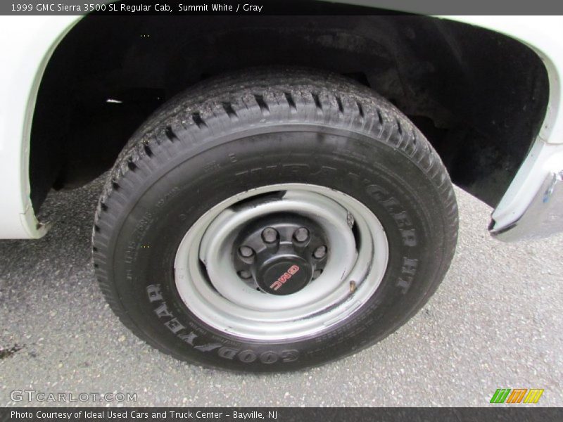 Summit White / Gray 1999 GMC Sierra 3500 SL Regular Cab