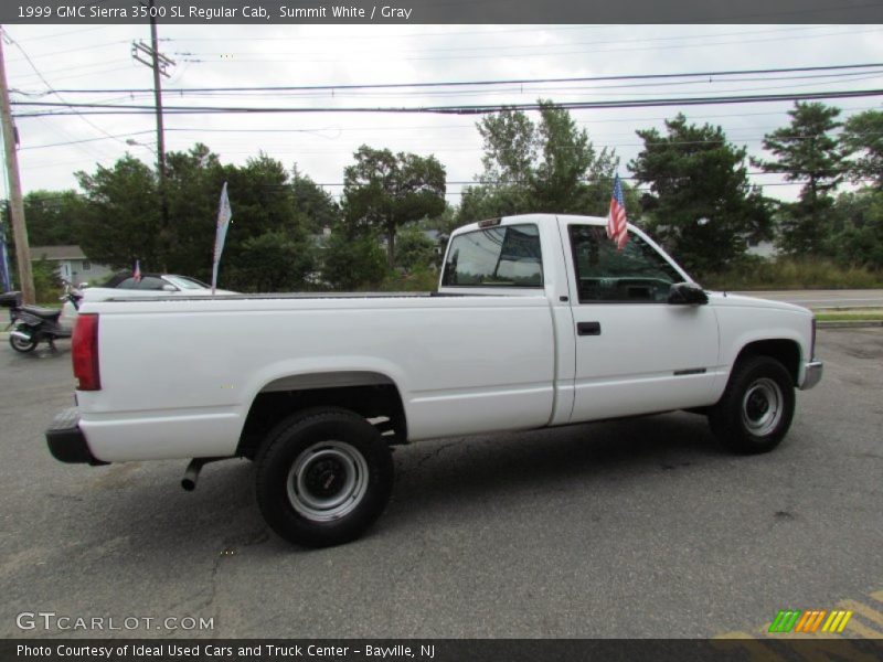 Summit White / Gray 1999 GMC Sierra 3500 SL Regular Cab