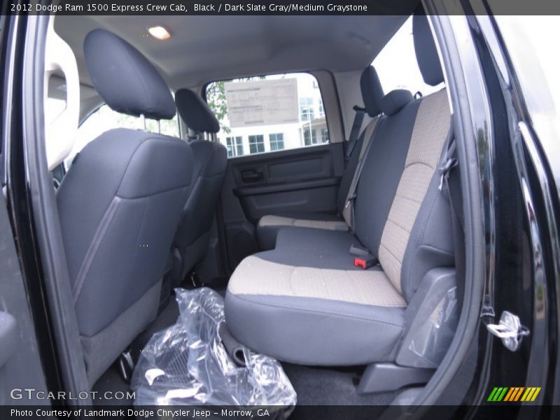 Black / Dark Slate Gray/Medium Graystone 2012 Dodge Ram 1500 Express Crew Cab