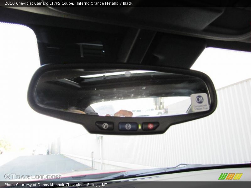 Inferno Orange Metallic / Black 2010 Chevrolet Camaro LT/RS Coupe