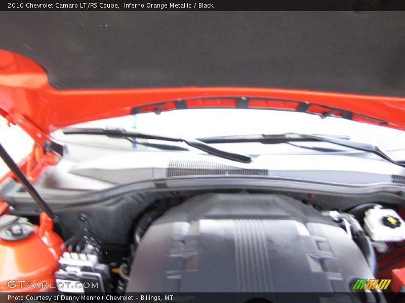 Inferno Orange Metallic / Black 2010 Chevrolet Camaro LT/RS Coupe
