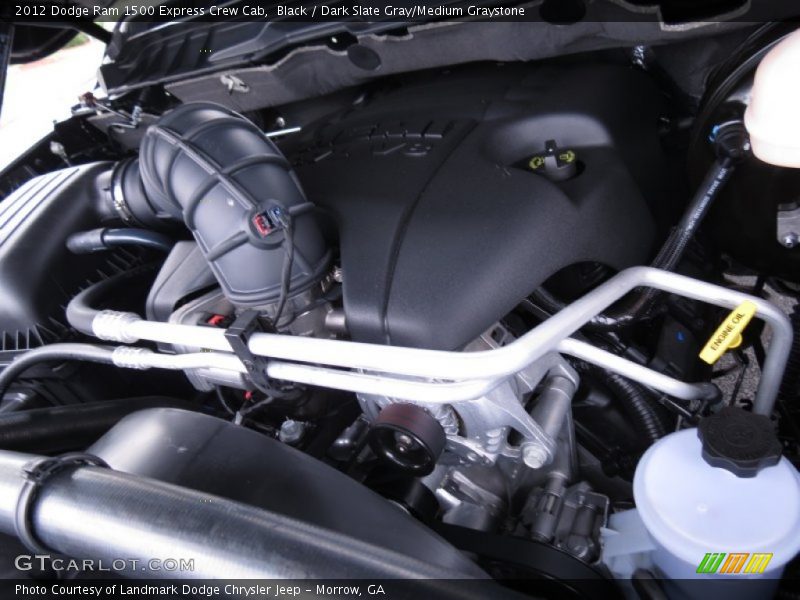 Black / Dark Slate Gray/Medium Graystone 2012 Dodge Ram 1500 Express Crew Cab