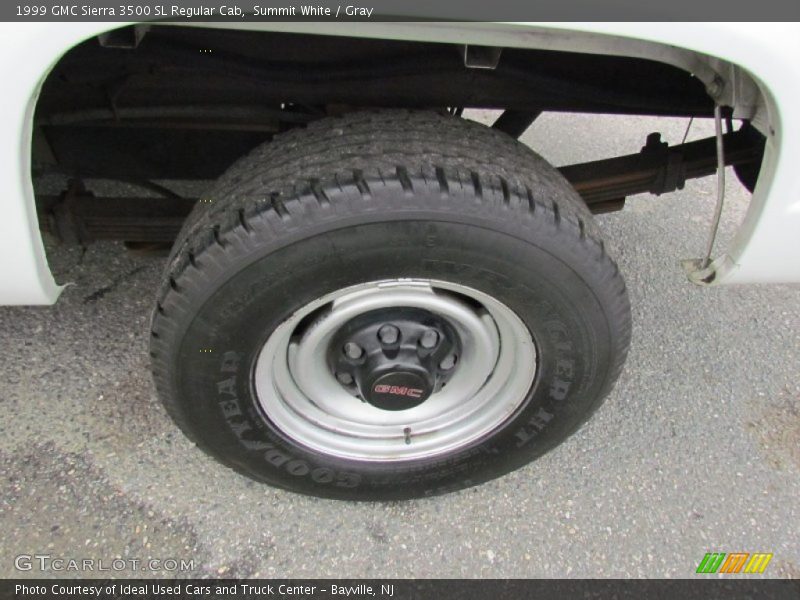 Summit White / Gray 1999 GMC Sierra 3500 SL Regular Cab