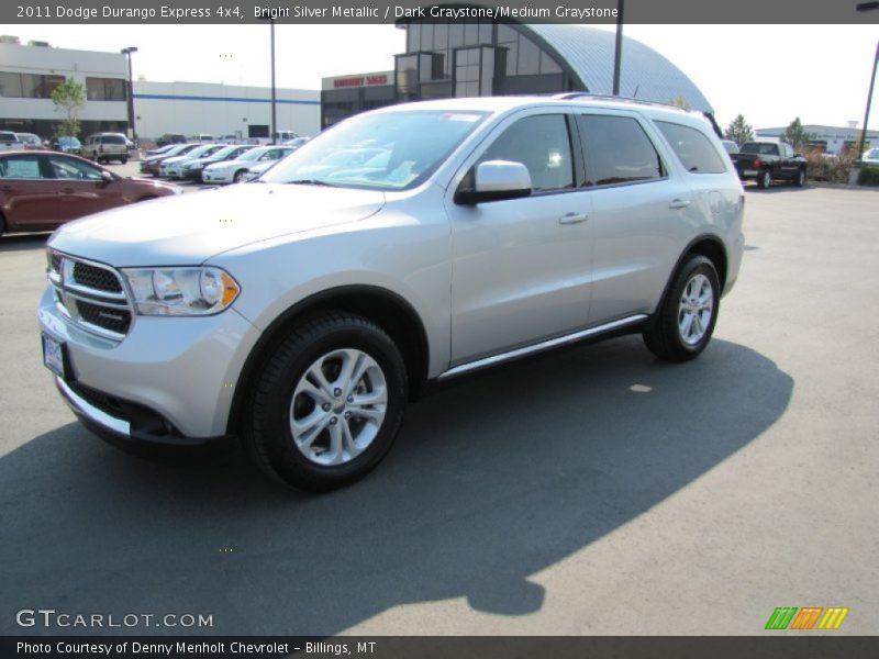 Bright Silver Metallic / Dark Graystone/Medium Graystone 2011 Dodge Durango Express 4x4