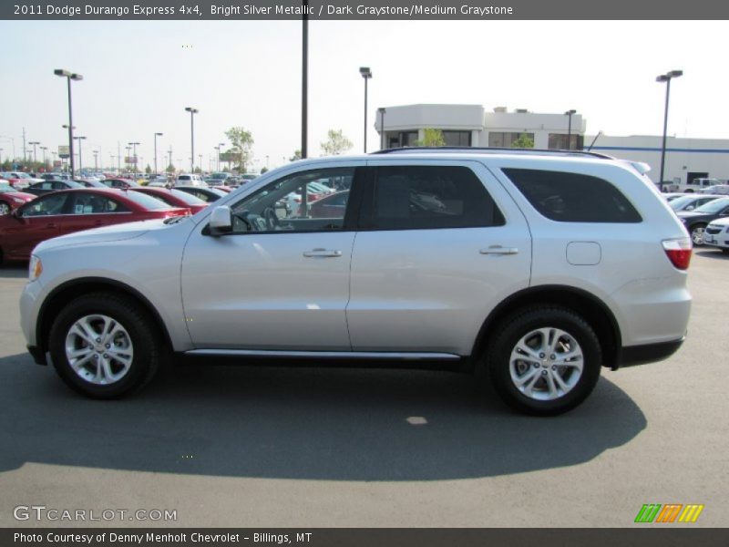 Bright Silver Metallic / Dark Graystone/Medium Graystone 2011 Dodge Durango Express 4x4