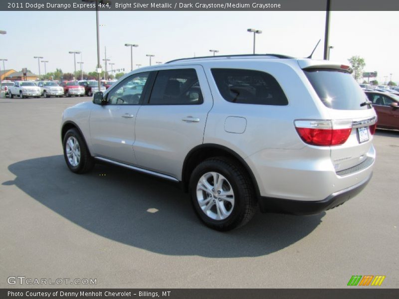 Bright Silver Metallic / Dark Graystone/Medium Graystone 2011 Dodge Durango Express 4x4
