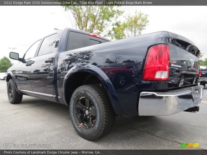  2012 Ram 1500 Outdoorsman Crew Cab True Blue Pearl