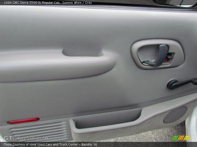 Summit White / Gray 1999 GMC Sierra 3500 SL Regular Cab